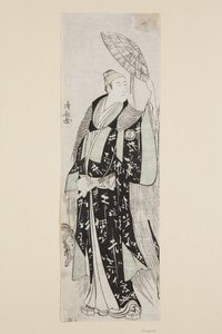 Schauspieler Sawamura Sōjūrō III als Minamoto no Yoritomo von Torii Kiyonaga