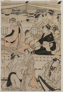 Bootsfahrt auf dem Sumida-Fluss