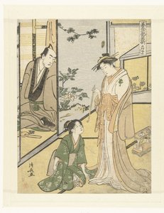 Szene im Daifukuya-Haus von Torii Kiyonaga