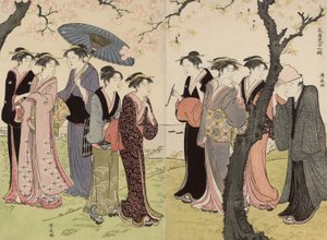Der dritte Monat von Torii Kiyonaga