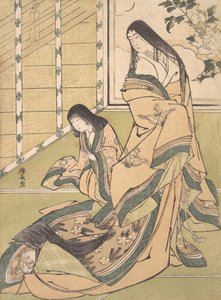 Die dritte Prinzessin Onna San no Miya, ca. 1781-89 von Torii Kiyonaga