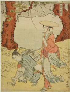 Totsuka, aus der Serie "Der Fuji in den vier Jahreszeiten (Shiki no Fuji)"