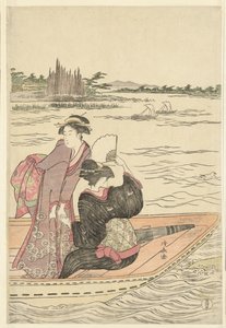 Fähre auf dem Fluss Sumida