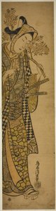 Der Schauspieler Sanogawa Ichimatsu I als junger Mann