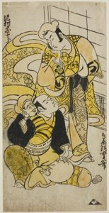 Der Schauspieler Sawamura Sojuro I als Soga no Juro von Torii Kiyoshige