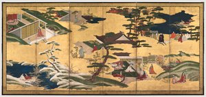 Szenen aus der Geschichte von Genji