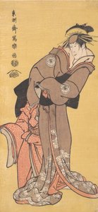 Schauspieler Segawa Tomisaburo II als Kurtisane Toyama und Schauspieler Ichikawa Kurizo als Higashi..., 1794-95 von Toshusai Sharaku