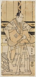 Der Schauspieler Ichikawa Yaozo III als Soga no Juro Sukenari (Sandai-me Ichikawa Yaozo no Soga no Juro Sukenari)