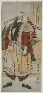 Der Schauspieler Matsumoto Koshiro IV als Bootsmann Minagawa Shin