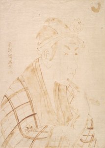 Der Schauspieler Matsumoto Koshiro als Banzuin Chobei