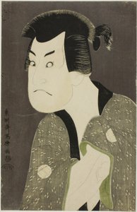 Der Schauspieler Sakata Hangoro III als Fujikawa Mizuemon von Toshusai Sharaku