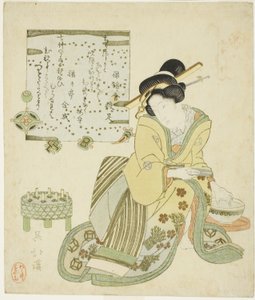 Zeng Shen, aus der Serie "Vierundzwanzig Beispiele kindlicher Pietät"