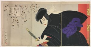 Schauspieler Ichikawa Danjuro IX als Ishikawa Goemon