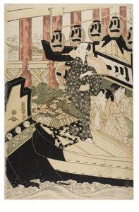 Schauspieler in den zwölf Monaten von Toyokuni Utagawa