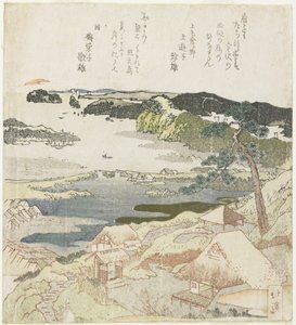 Sonnenaufgang am Neujahrstag in Kanazawa