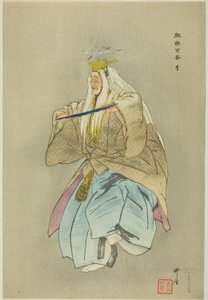 Sagi, aus der Serie "Hundert No-Dramen (Nogaku hyakuban)"