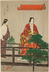 Sumiyoshi-Mode, aus der Serie "Ein Hundert No Dramen (Nogaku hyakuban)"