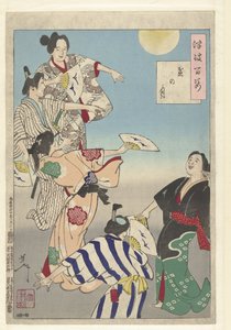 Der Mond des Bon-Festivals von Tsukioka Yoshitoshi