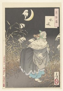 Der Ruf des Fuchses von Tsukioka Yoshitoshi