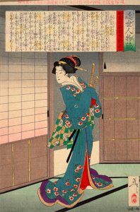 Lady Kido Suikōin von Tsukioka Yoshitoshi
