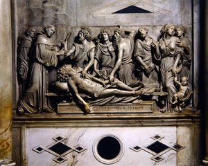 Das Wunder des Herzens des Wucherers von Tullio Lombardo