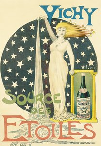 Vichy, Quelle der Sterne, ca. 1900