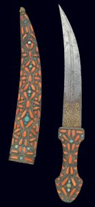 Osmanischer Dolch, erste Hälfte des 18. Jahrhunderts