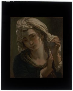 Porträt von Rosa Spisani, der Frau des Künstlers von Ubaldo Gandolfi
