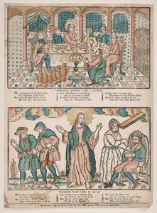 Die Hochzeit zu Kana und Christus von Ubekendt