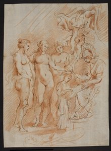 Figurenkomposition, aus "Geschichte der Maria von Medici"