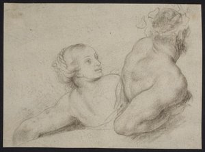 Figurenstudie, aus "Geschichte der Maria von Medici" von Ubekendt