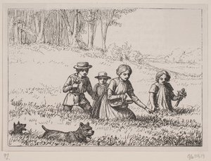 Illustration zu "In der Wiese", Gedicht von Christian Richardt von Ubekendt