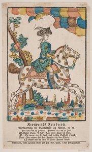 Kronprinz Frederik zu Pferd