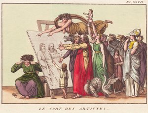 Das Schicksal der Künstler von Ubekendt dansk efter 1780