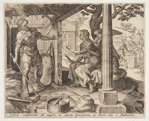 Der Engel erscheint Gideon