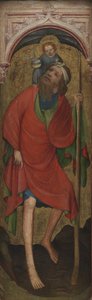 St. Christophorus mit dem Kind von Ubekendt tysk omkring 1400