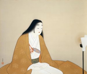 Frau Kusunoki Masashige von Uemura Shoen