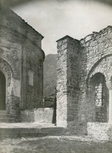 Abtei San Pietro al Monte, Civate, Lombardei, Italien, Fotografie von Ugo Monneret de Villard, um 1910