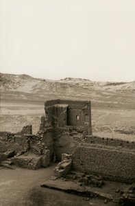 Westlicher Turm des Klosters St. Simeon, Assuan, Ägypten von Ugo Monneret de Villard