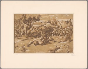David enthauptet Goliat