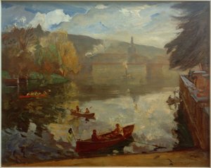 Die Havel bei Potsdam von Ulrich Hubner