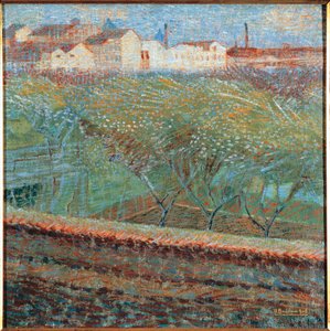 Aprilabend, von Umberto Boccioni