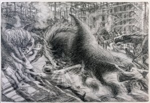 Futurismus: Die aufsteigende Stadt von Umberto Boccioni