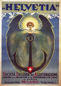 Helvetia-Poster von Umberto Boccioni von Umberto Boccioni