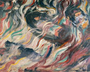Stimmungen: Abschiede von Umberto Boccioni (1882-1916) (Detail) von Umberto Boccioni