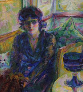 Porträt von Signora Cragnolini Fanna, 1916