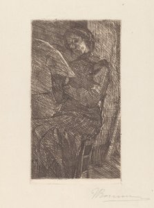 Lesende Frau
