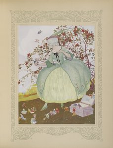 Gracieuse hatte zunächst Freude daran, so etwas Außergewöhnliches zu sehen, Illustration aus 