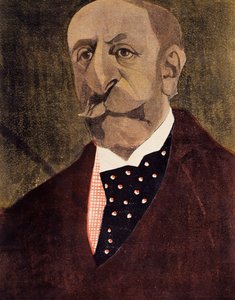Porträt von Charles Camille Saint-Saëns, französischer Komponist, Pianist und Organist von Umberto Brunelleschi