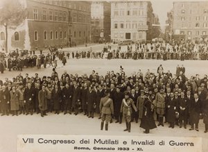 VIII. Kongress der Kriegsversehrten und Invaliden - Rom, Januar 1933 von Umberto Palleschi